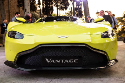 Aston Martin Vantage Frontal Presentacion DME GT Club