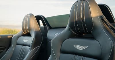 Aston Martin Vantage roadster asientos