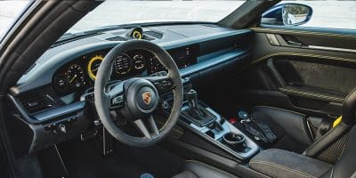 Porsche 911 GT3 cockpit
