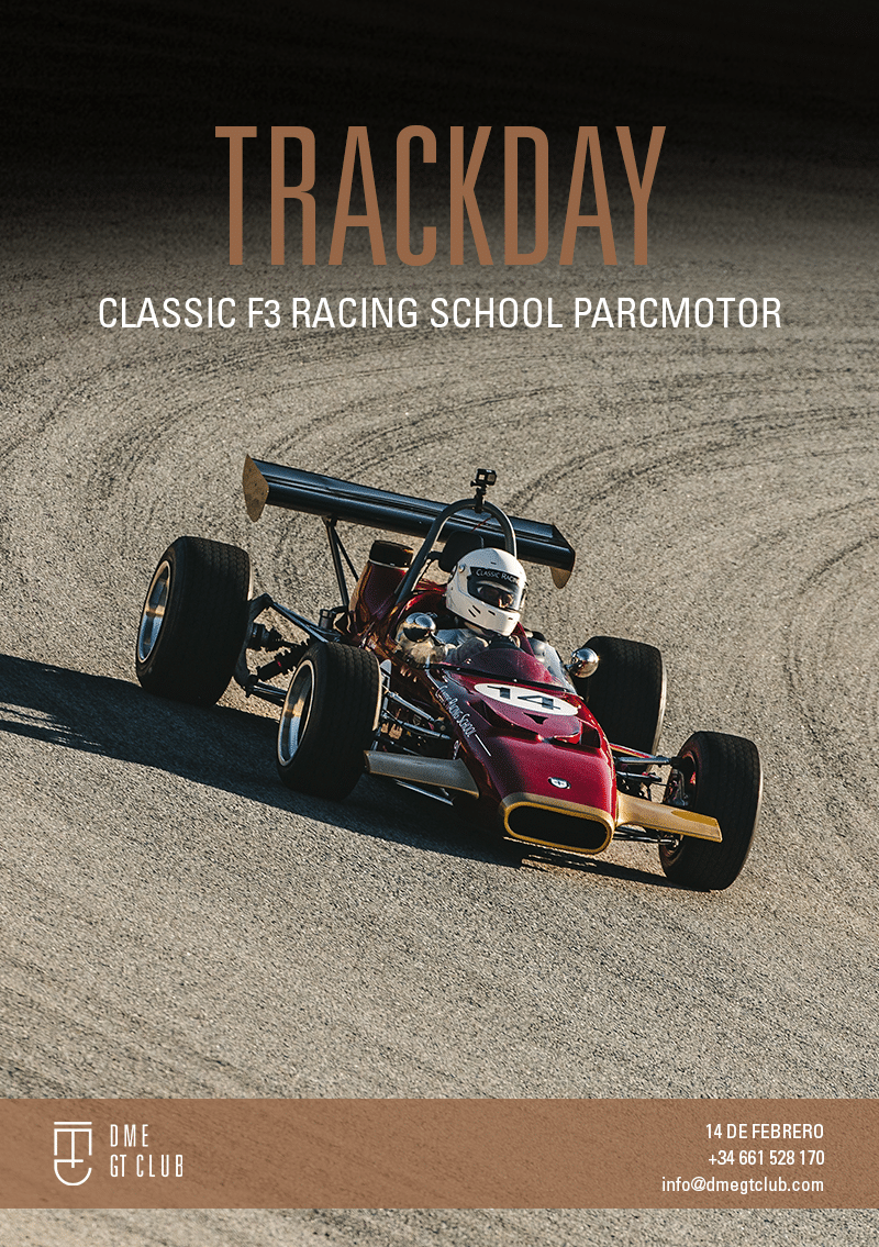 Trackday Classic F3 Racing School Parcmotor